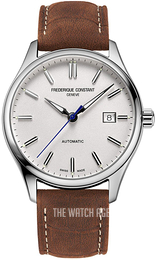 Frederique Constant Classics Silver colored/Leather Ø40 mm FC-303NS5B6