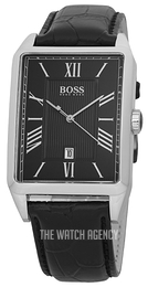 boss rectangular watch