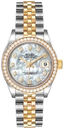 279384RBR-0012 Rolex Lady-Datejust 28 | TheWatchAgency™