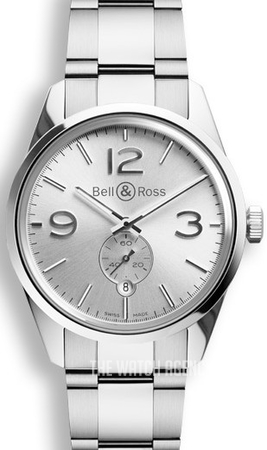 BRG123-WH-ST-SST Bell \u0026 Ross BR 123 