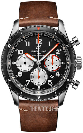 AB01194A1B1X2 Breitling Aviator 8 B01 Chronograph 43 | TheWatchAgency™