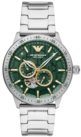 green armani watch