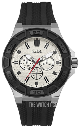 guess watch rubber