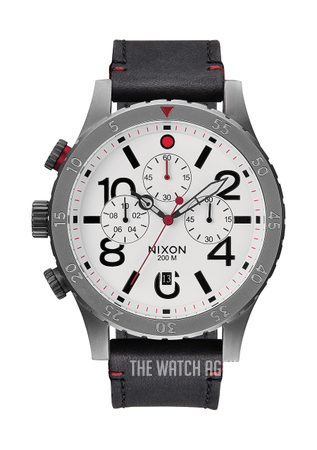 A363486-00 Nixon The 48-20 Chrono Leather | TheWatchAgency™