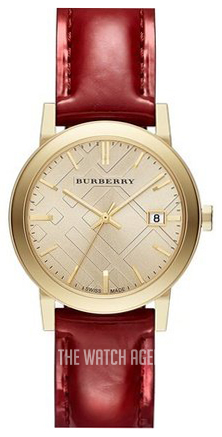 burberry watch womens red