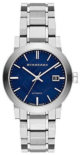 Burberry watch blue face sales