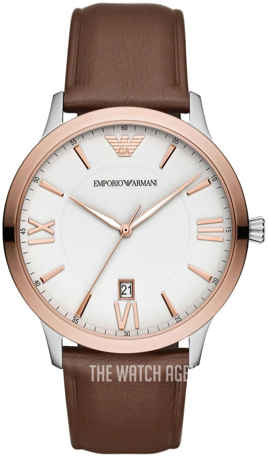 Buy Emporio Armani Round Analog White Dial Men's Watch - AR11211 | Helios  Watch Store