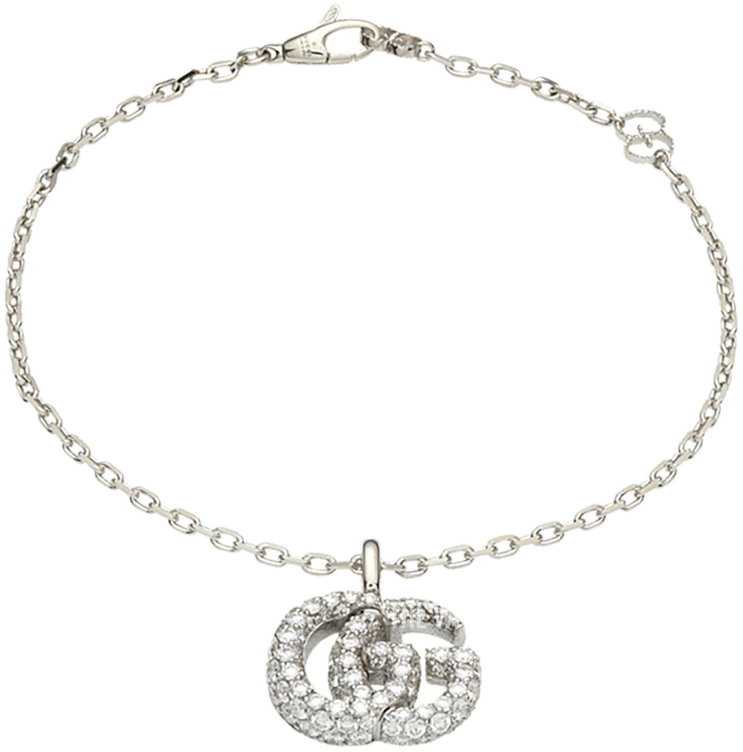 Gucci Bracelet 18 carat white gold YBA501675001-L | TheWatchAgency™