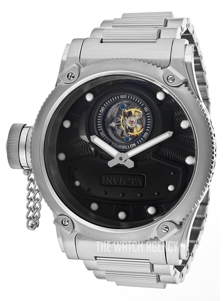 Invicta Men's Chrono Watch deals Russian Diver Black Dial model no. 17664