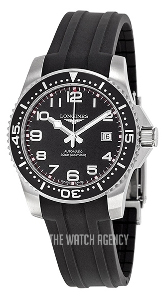 HydroConquest Black Rubber 41 mm ref. L3.695.4.53.2