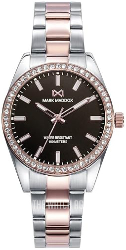 Watch WOMAN Mark Maddox Shibuya Women's Watch in steel with IP Pink  MM7110-97