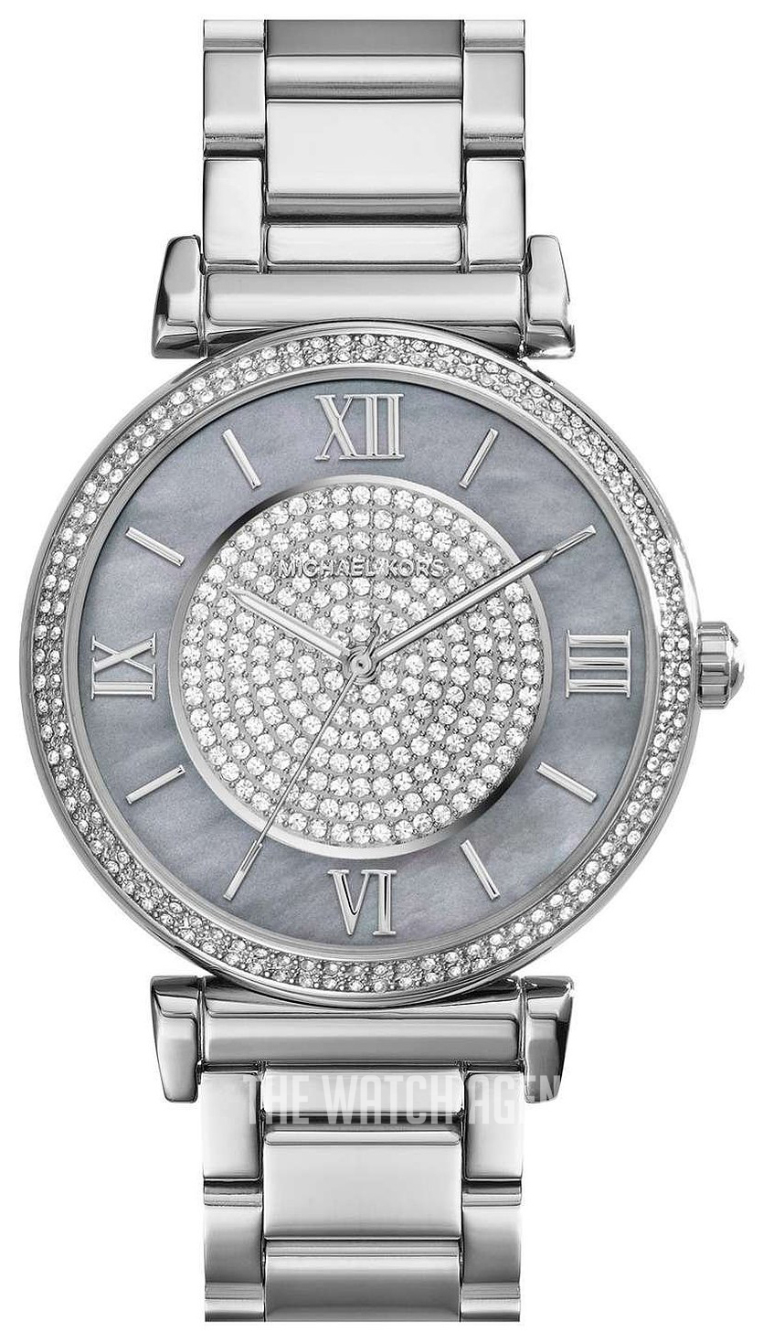 Michael Kors Catlin Black Crystal Pave Rose Gold Dial Plated Womens Watch  MK3356 xách tay chính hãng giá rẻ bảo hành dài  Đồng hồ nữ  Senmix
