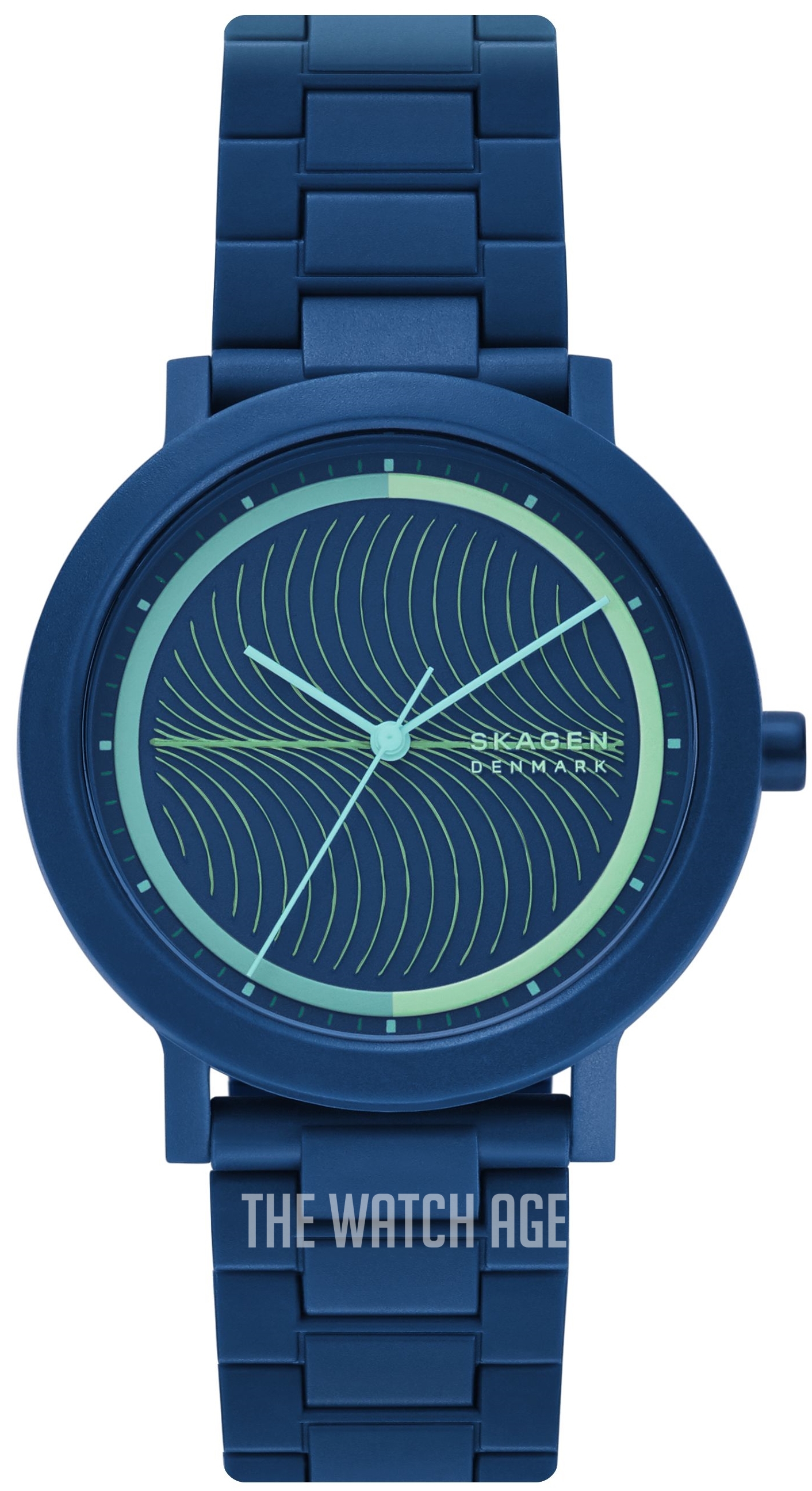 Skagen aaren blue hot sale