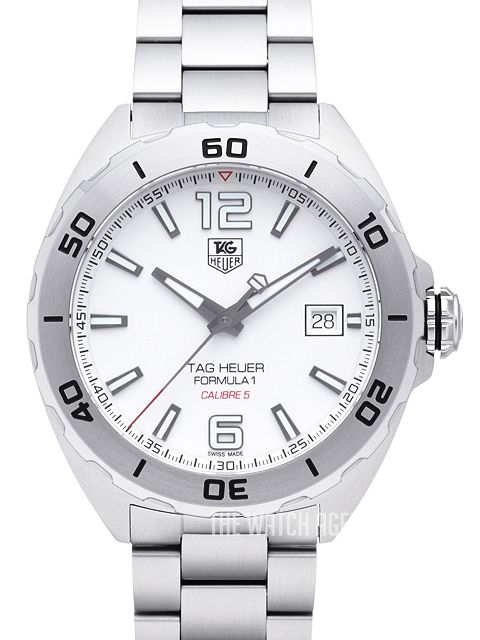 Formula 1 White Steel 41 mm ref. WAZ2114.BA0875