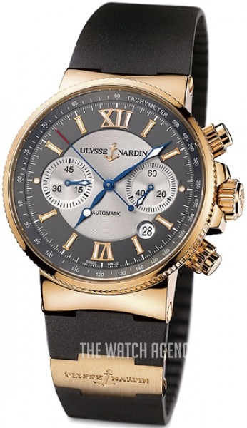 356 66 3 319 Ulysse Nardin Marine Collection Chronograph TheWatchAgency