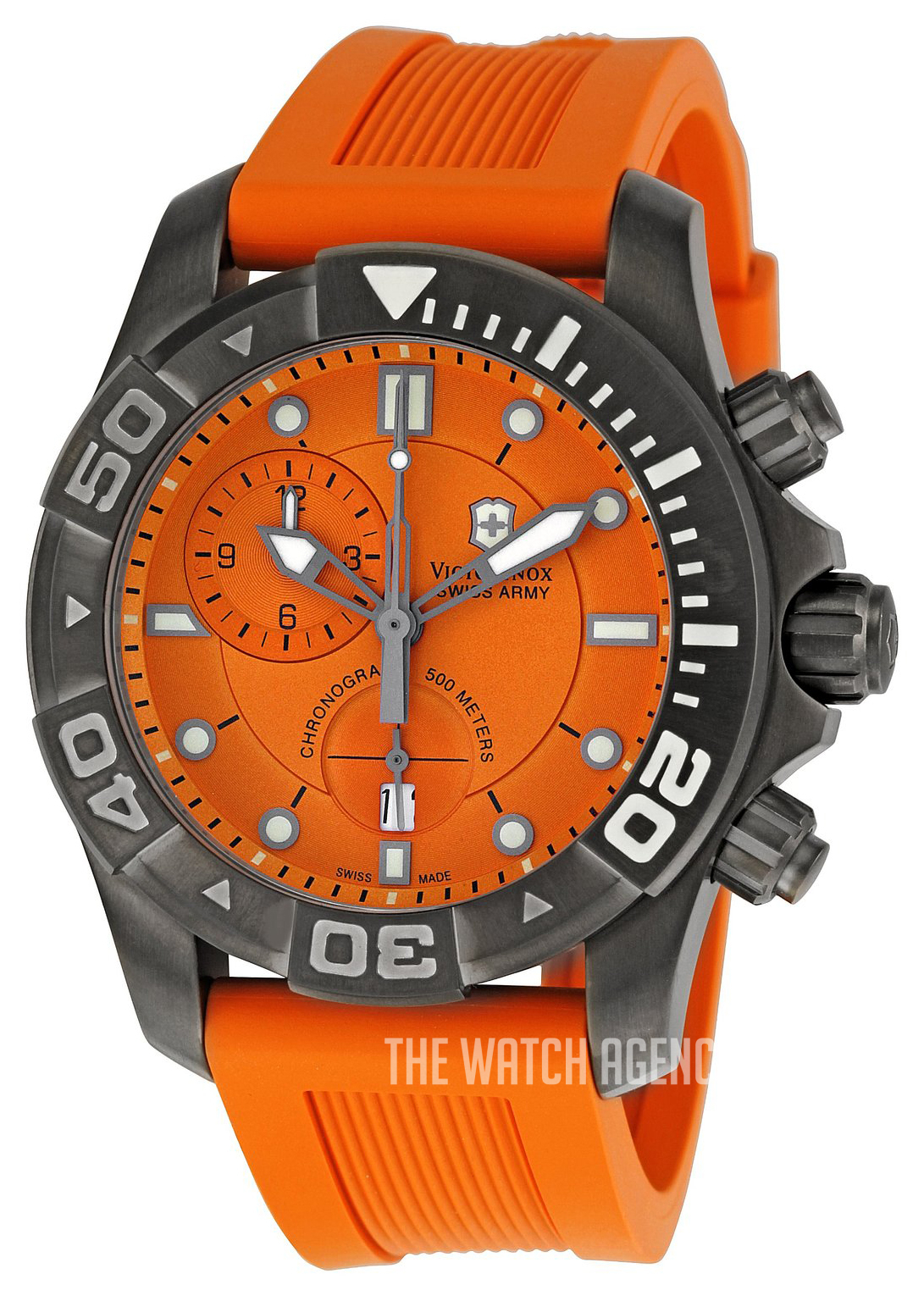 Victorinox on sale orange watch