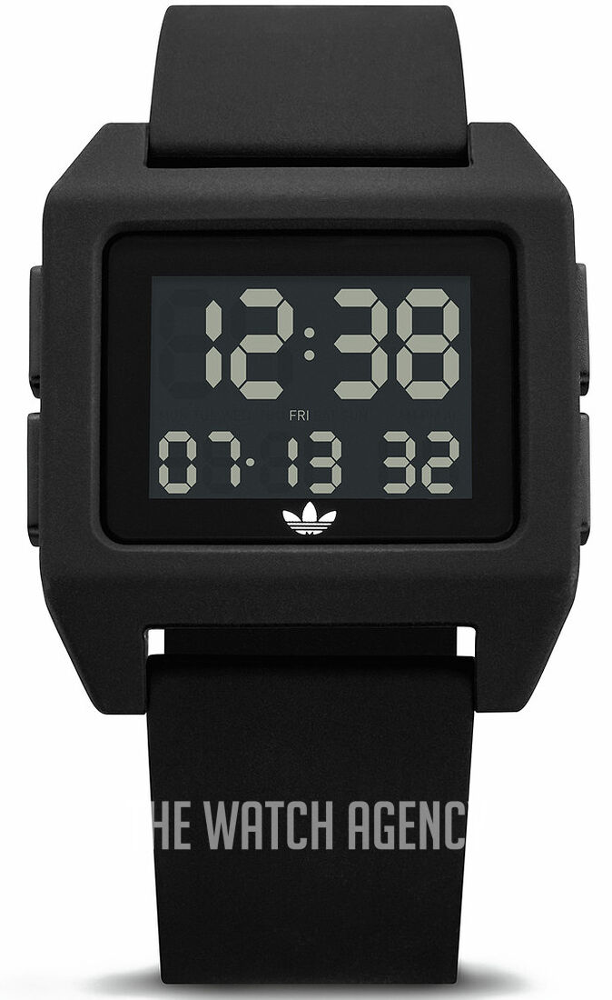 Wrist Watch Adidas Black Digital Watch Adidas Watch Model 8018