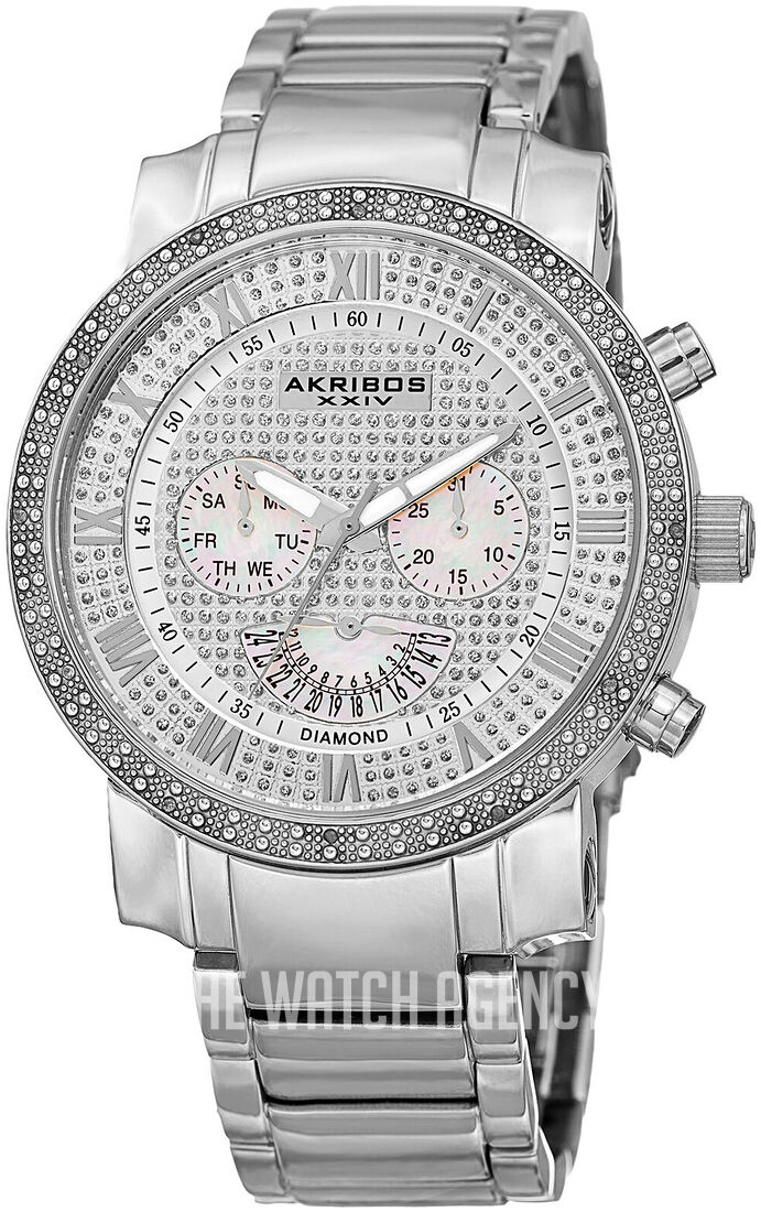AK900SS Akribos XXIV Diamond | TheWatchAgency.com display picture 2