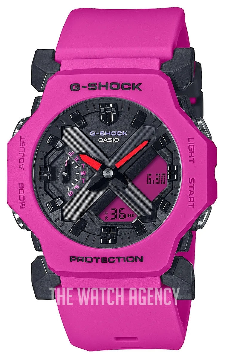 GA-2300-8AER Casio G-shock | TheWatchAgency.com