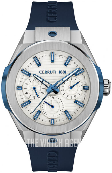 Cerruti Orologio Uomo Analogico | Modello CIWGR2008103 Quadrante Nero Cinturino In Pelle