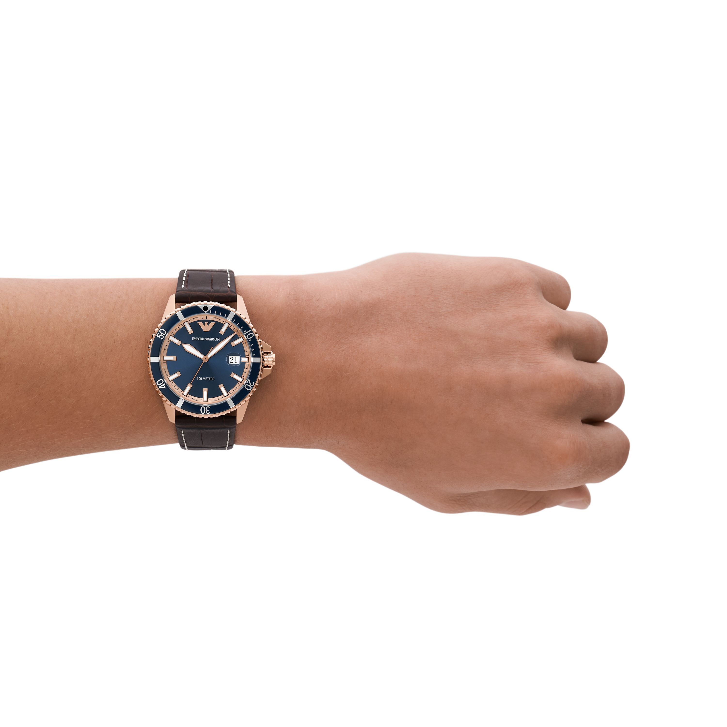 AR11556 Emporio Armani World Explorer | TheWatchAgency.com
