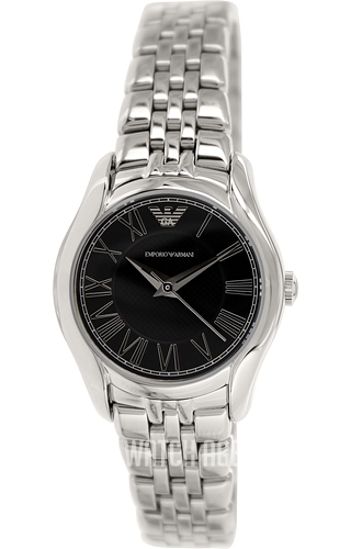 Emporio Armani Women\'s Classic AR1715 Silver Watch Emporio Armani Ladies Watch Valente XSmall AR1715 | Watches  main image 3