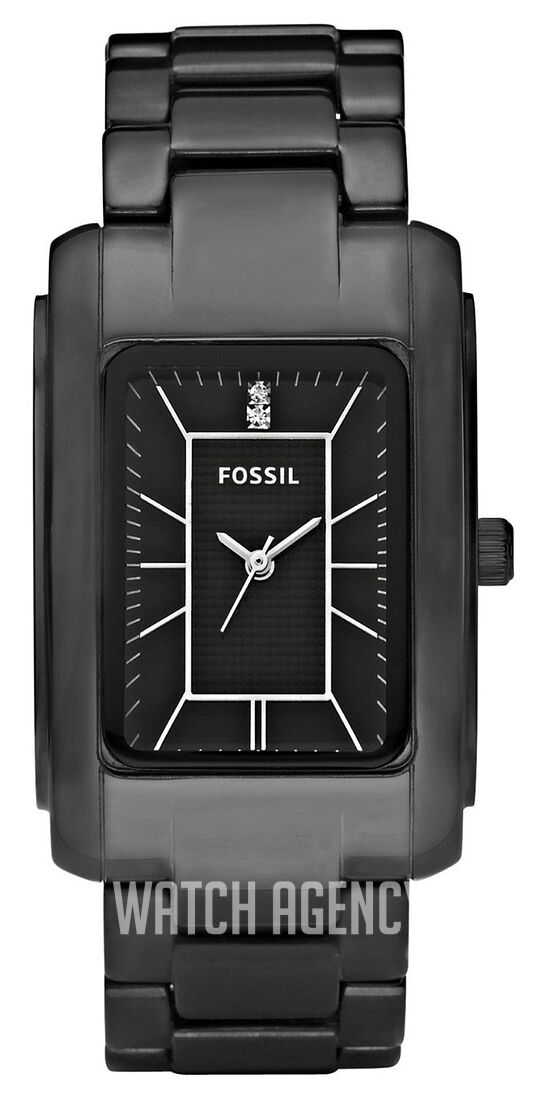 Fossil CE1032 Ceramic Dress Black Dial Ladies Watch Fossil CE1032 Ceramic Dress Black Dial Ladies Watch | eBay main image 3