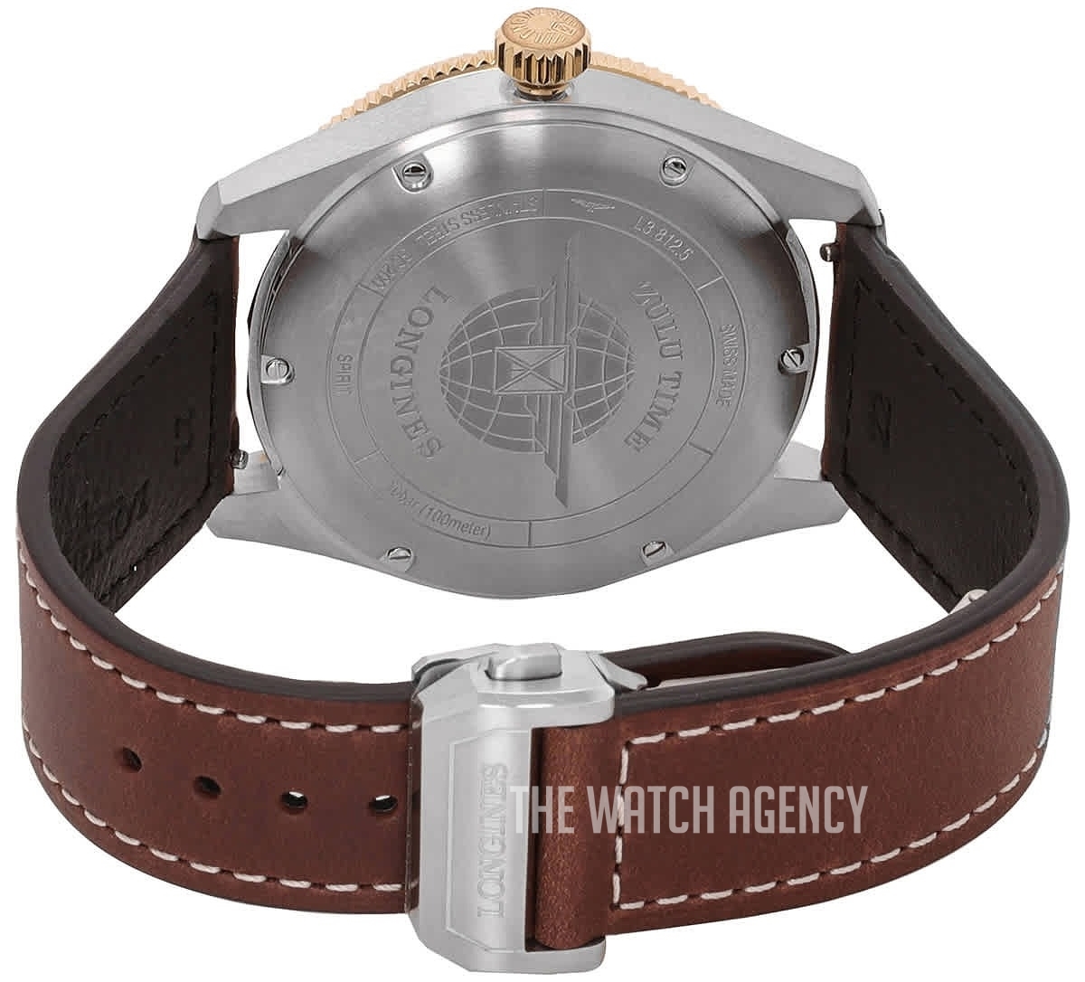 L3.812.5.53.2 Longines Spirit Zulu Time | TheWatchAgency.com