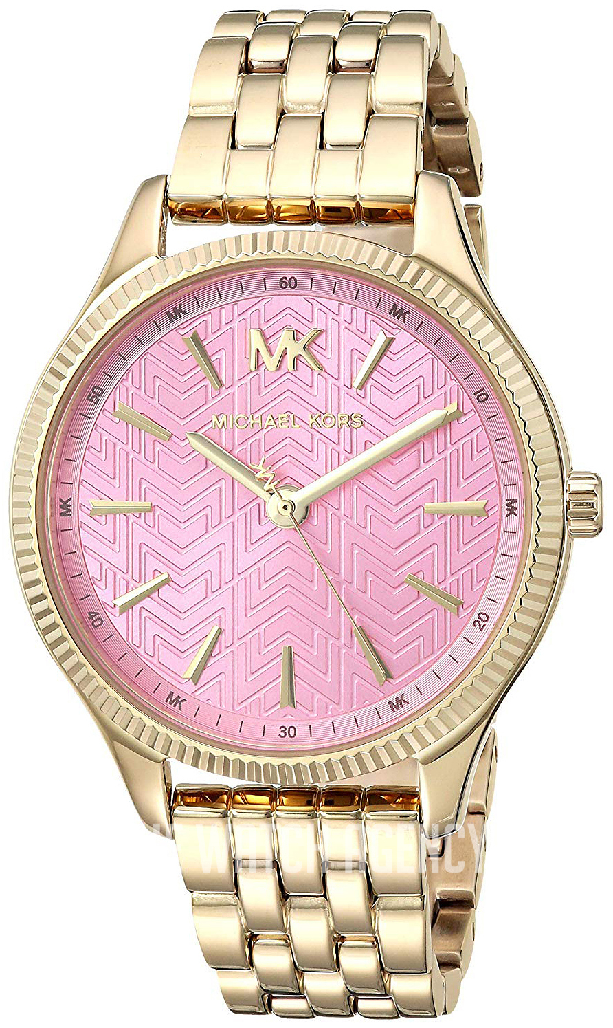 時計 Mk pink gold watch PARKER ローズゴールド ピンクアセテート ウォッチ | ウィメンズ