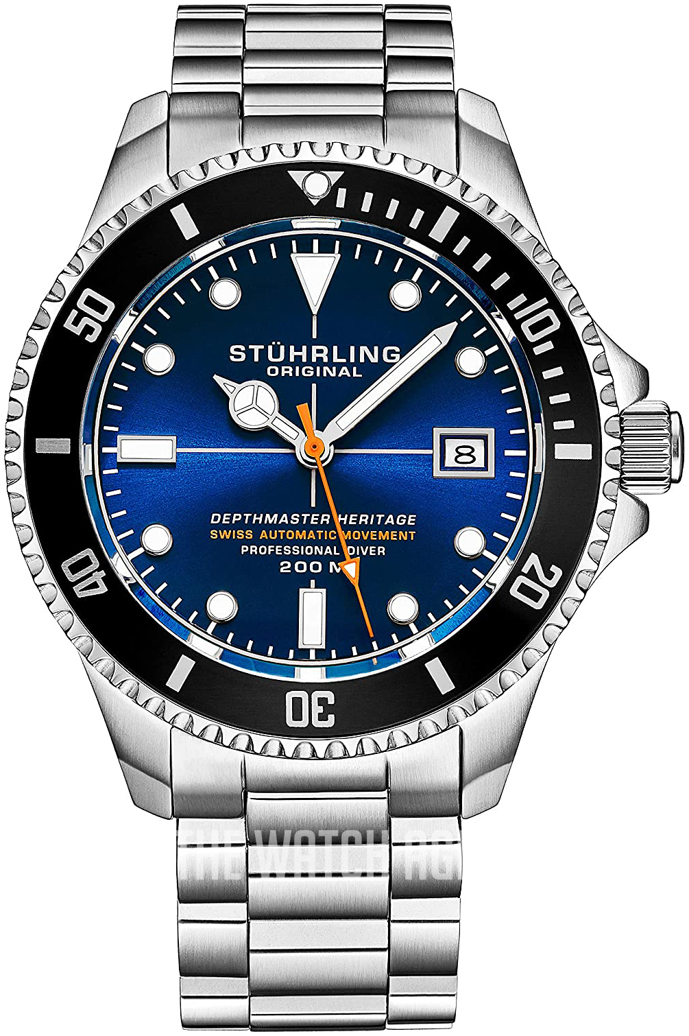 883H.03 Stührling Original Depthmaster Heritage | TheWatchAgency.com