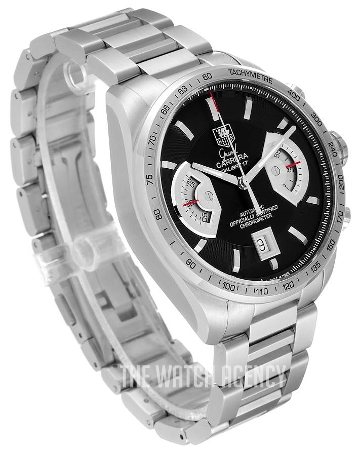 時計 TAG Heuer Grand Carrera CAV511A CAV511A.FC6225 TAG Heuer Grand Carrera Mens Automatic Watch